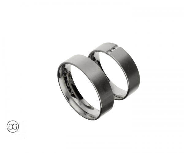 Trauringe Weißgold 750