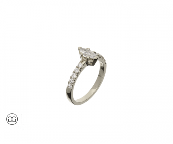 Diamantring München Diamanten 0,80ct