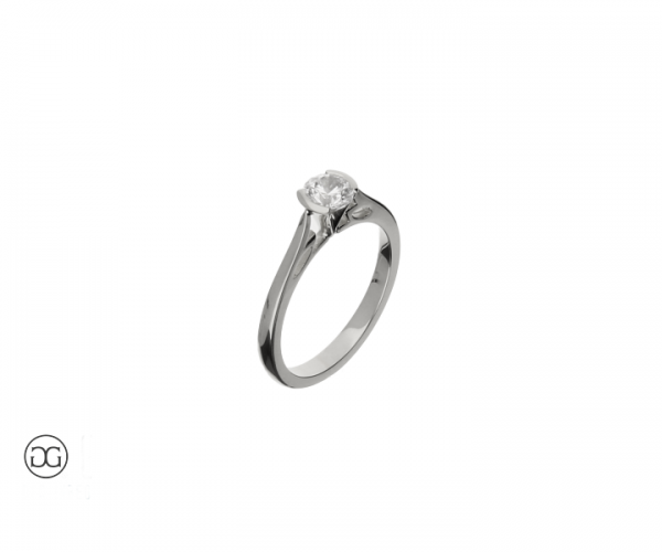 Brillantring Köln Brillant 0,45ct