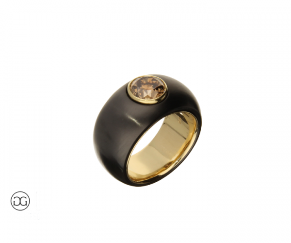 Brillantring 2,03ct Gelbgold Edelstahl