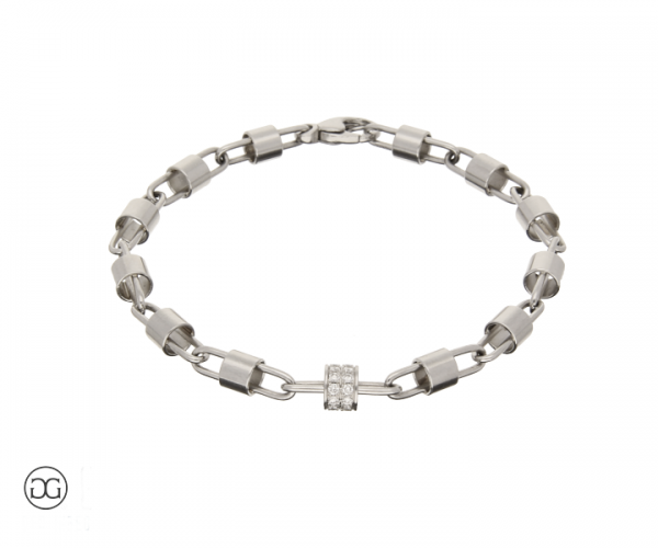 Platinarmband Leipzig Brillanten 0.20ct