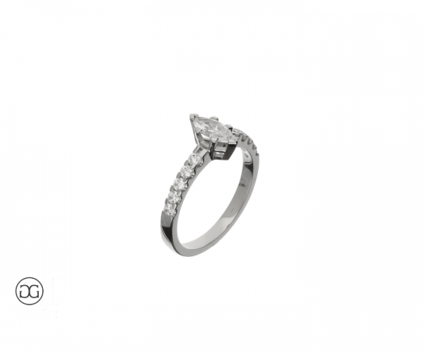 Diamantring München Diamanten 0,68ct