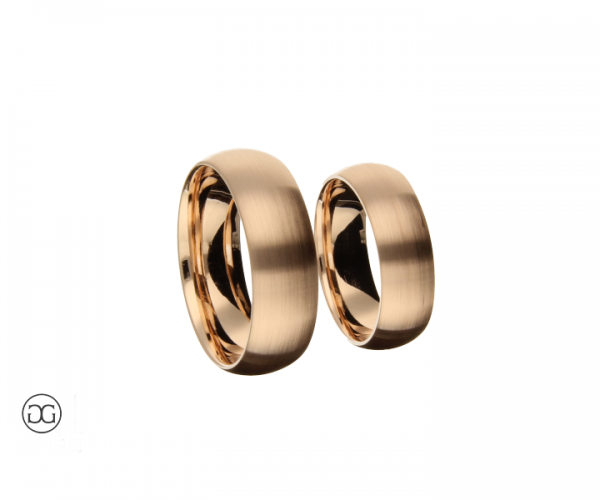 Trauringe Leipzig Rotgold 585
