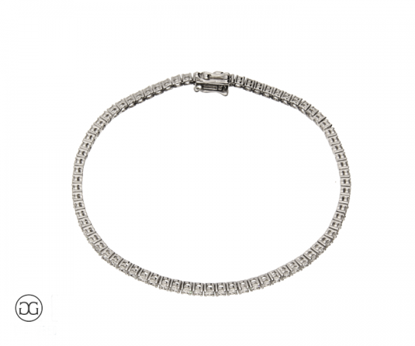 Brillantarmband Weißgold 750