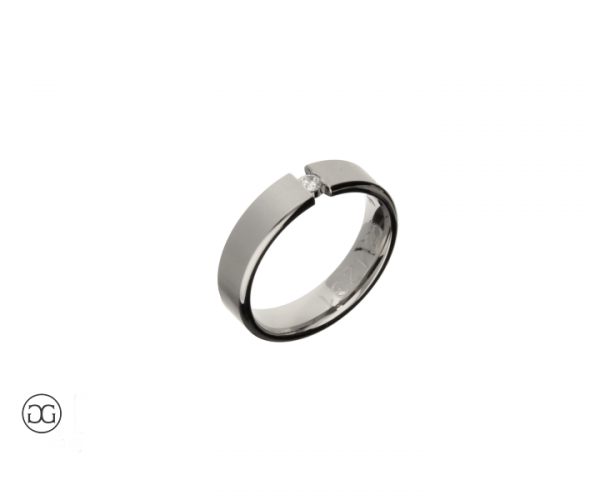 Bandring Diamant Brillantschliff 0,07ct