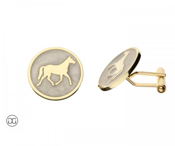 Manschettenknöpfe Gelbgold 585
