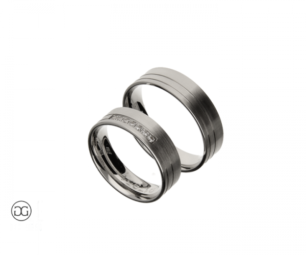 Trauringe Weißgold 750