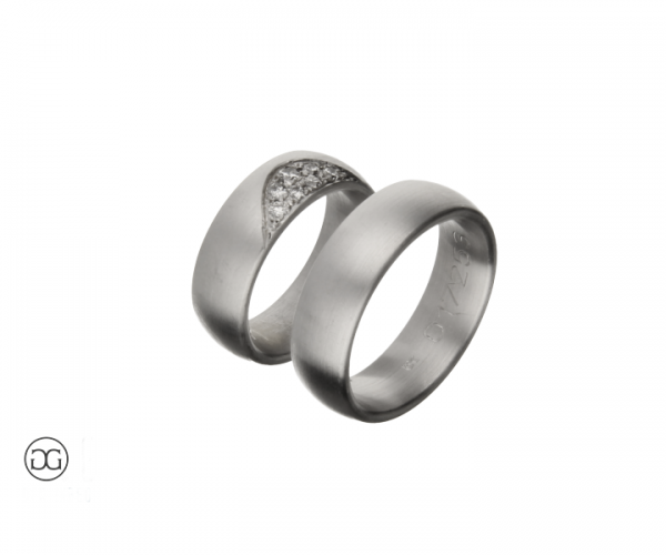 Trauringe Weißgold 585