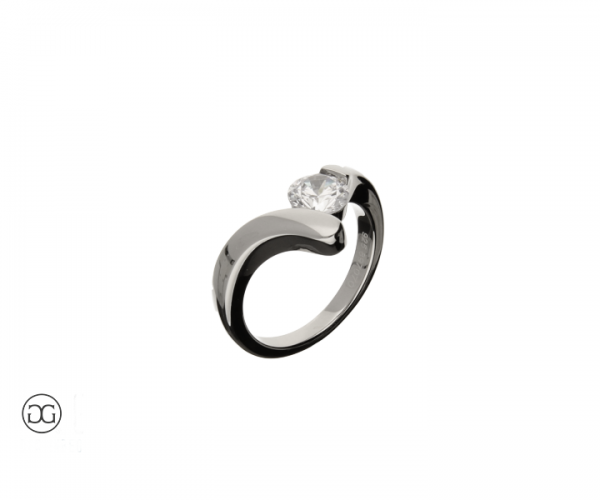 Solitärring Leipzig Weißgold Brillant 1,00ct