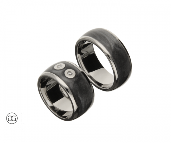 Trauringe Palladium 950 Colorit