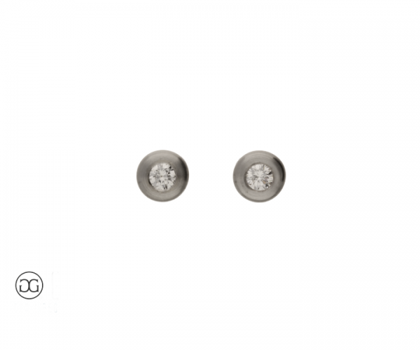 Ohrstecker Platin Brillant