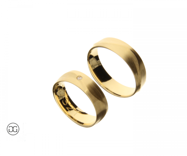 Trauringe Gelbgold 750