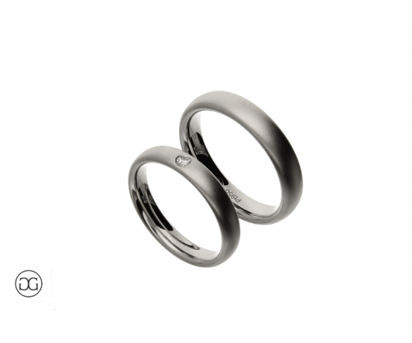 Trauringe Platin 950 Brillant 0,05ct