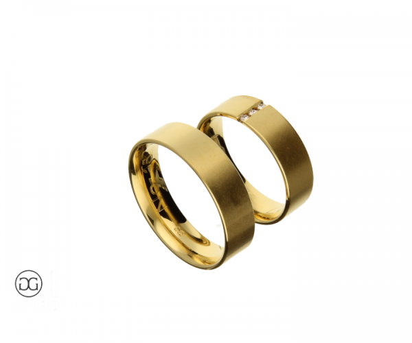 Trauringe Gelbgold 750