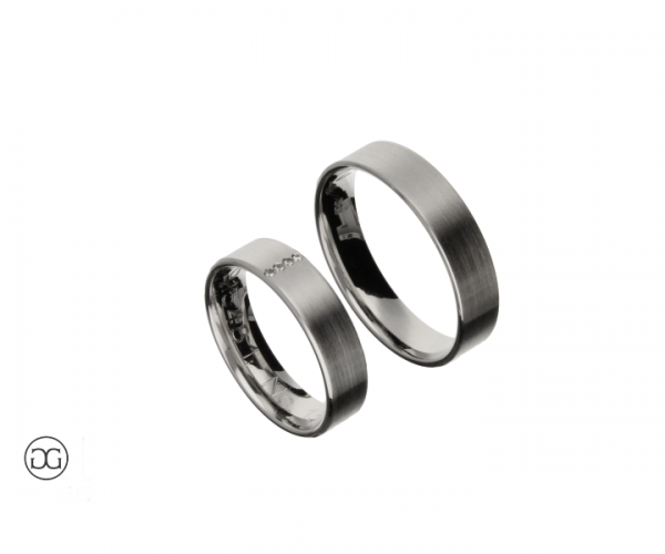 Trauringe Weißgold 585