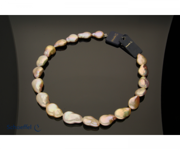 Frischwasser-Zuchtperlen Collier 14,0-16,0 mm