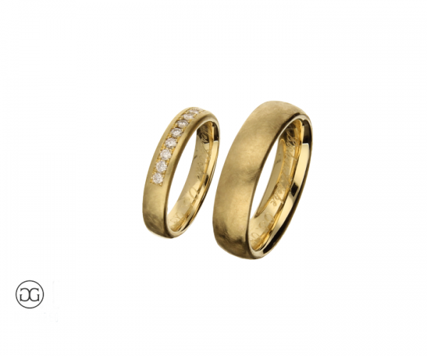 Trauringe Gelbgold 750