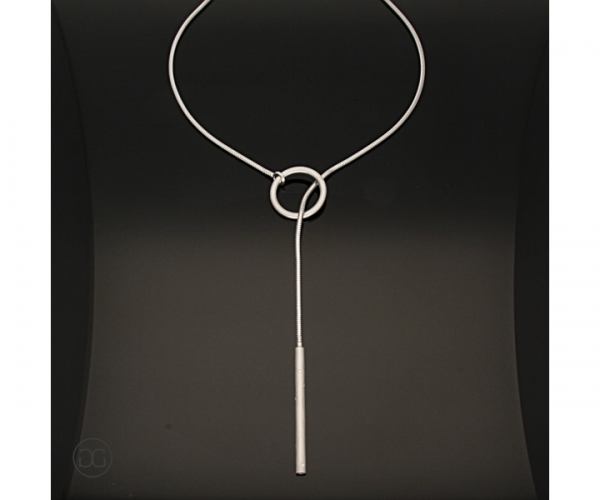 Collier Weißgold 585 Brillanten 0,10ct