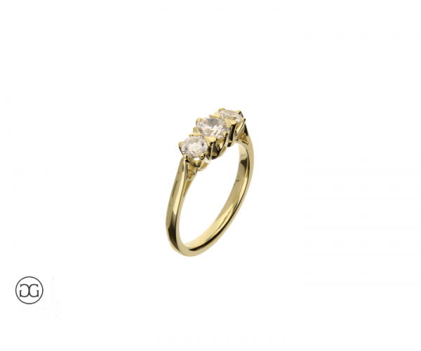 Brillantring München Brillanten 0,95ct