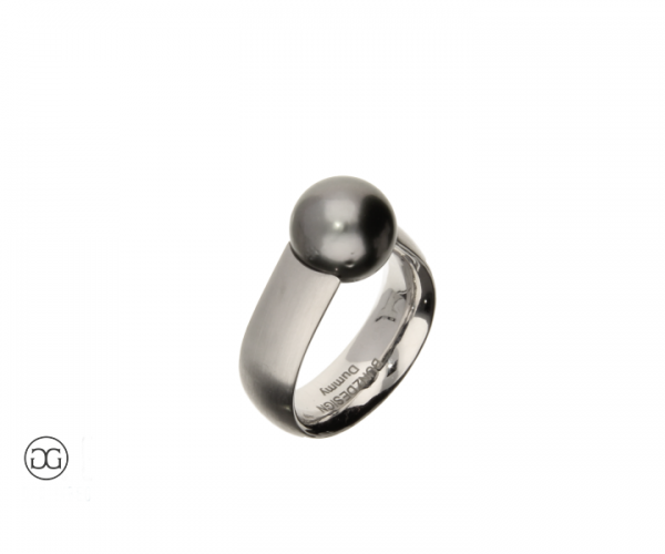 Damenring Weißgold 585 Tahiti-Zuchtperle