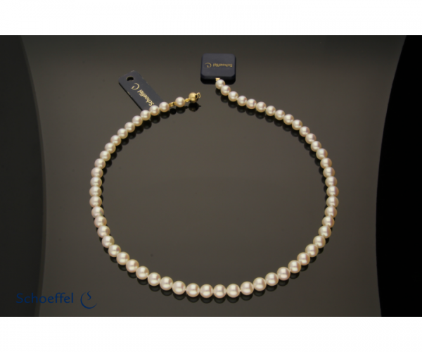Akoya-Zuchtperlen Collier 6,5-7,0 mm