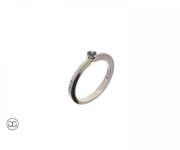 Damenring Saphir
