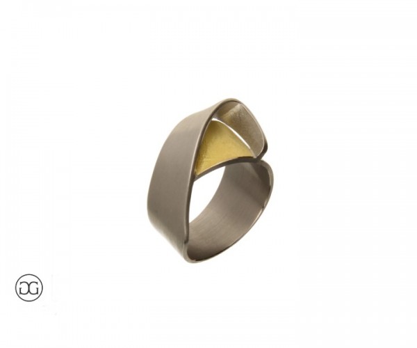 Damenring Weißgold 585