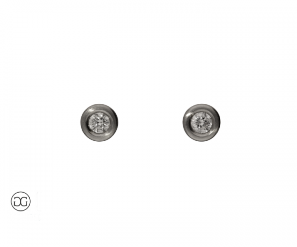 Ohrstecker Platin 950 Brillanten 0,24ct