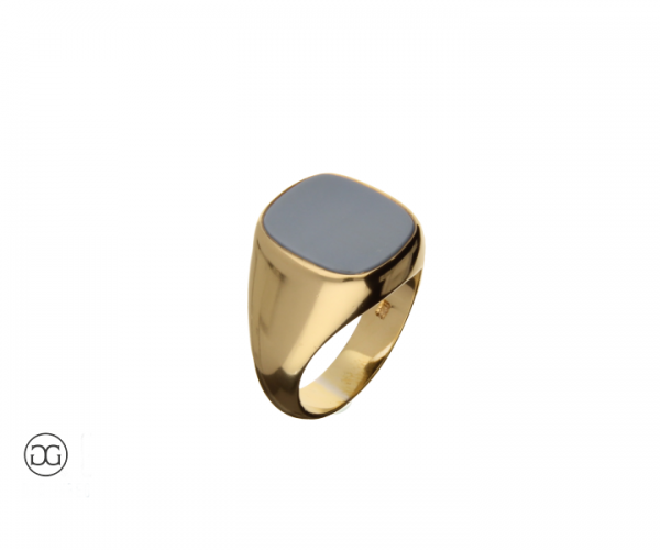 Siegelring Hamburg Gelbgold 750 Achat