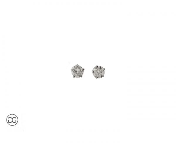 Ohrstecker Weißgold 750 Brillanten 0,70ct