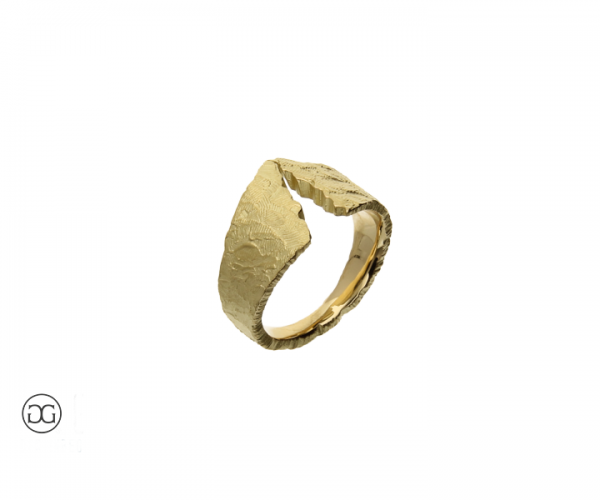 Damenring Gelbgold 750