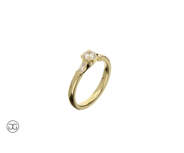 Brillantring Hamburg Diamanten 0,71ct