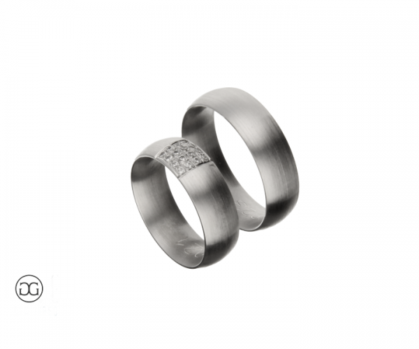 Trauringe Weißgold 750