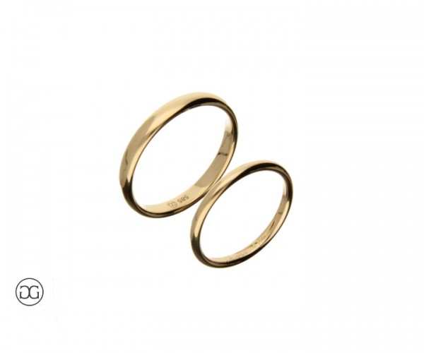 Trauringe Rosegold 585