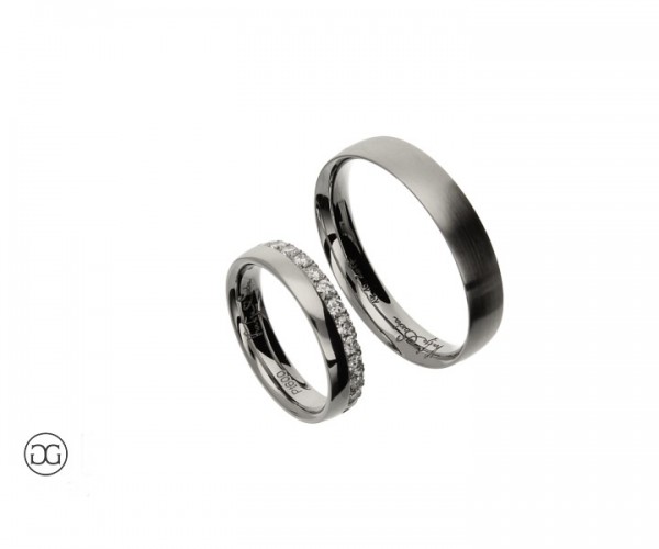 Trauringe Platin 600 Brillanten 0,42ct