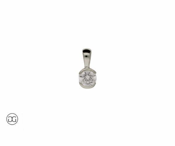 Brillant-Anhänger Dresden Brillant 0,25ct