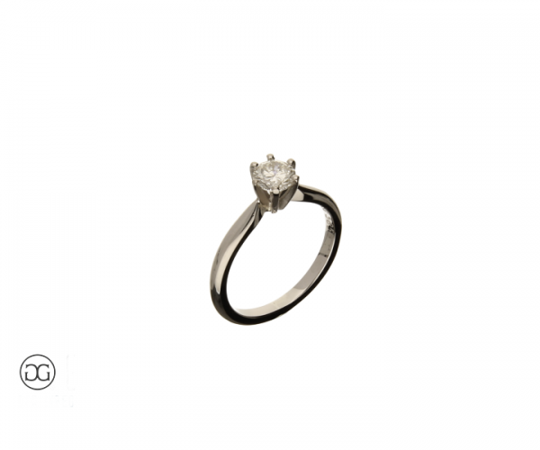 Damenring Solitär Brillant