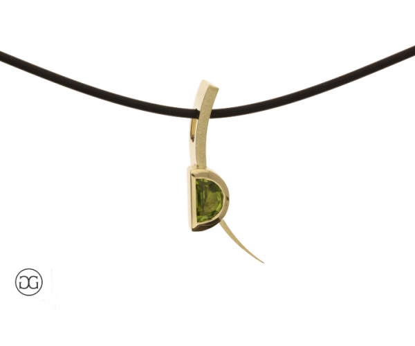 Anhänger Gelbgold 585 Peridot