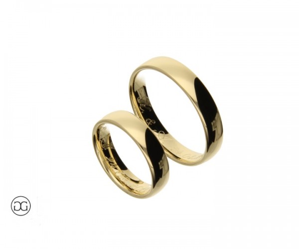 Trauringe Gelbgold 585