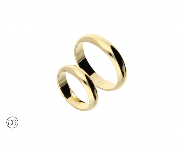 Trauringe Gelbgold 585