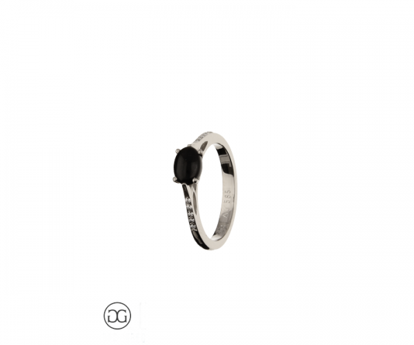 Damenring Onyx Brillant