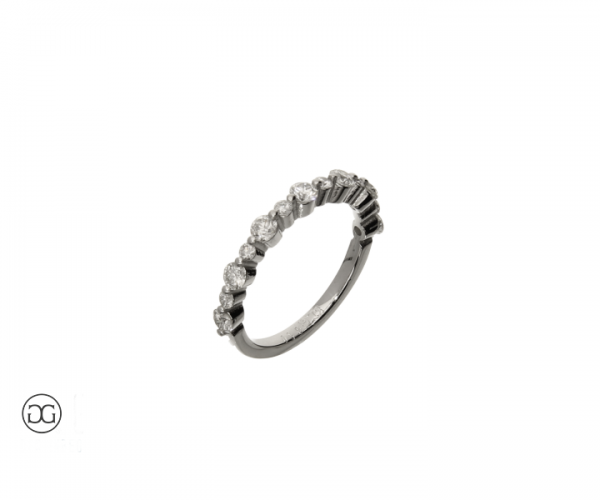 Damenring Platin 950 Brillanten 0,94ct