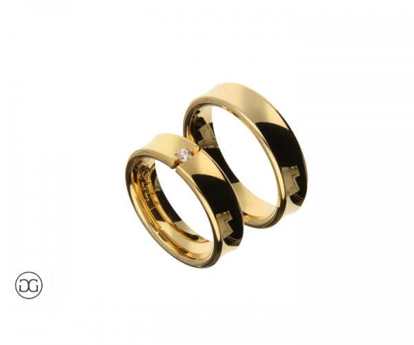 Trauringe Gelbgold 585