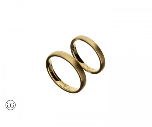 Trauringe Gelbgold 750