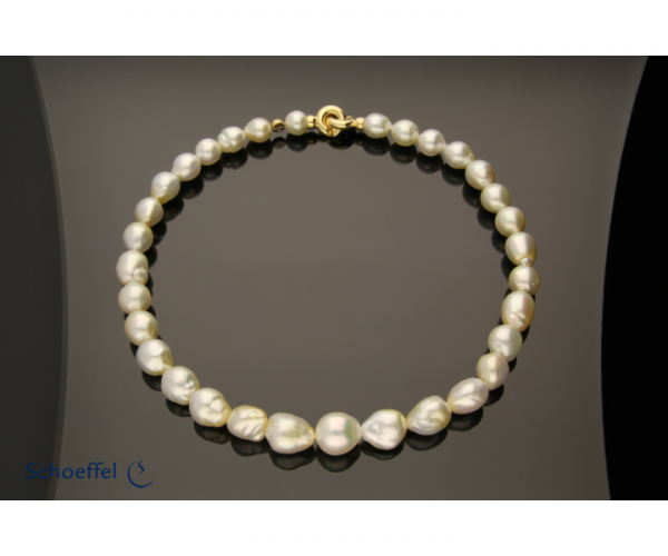 Südsee-Zuchtperlen Collier 10.0-13.5 mm