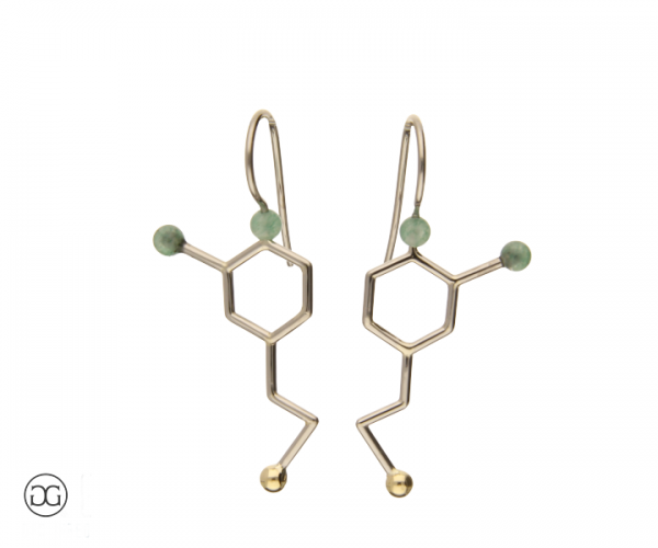 Ohrhänger Bicolor Aventurin