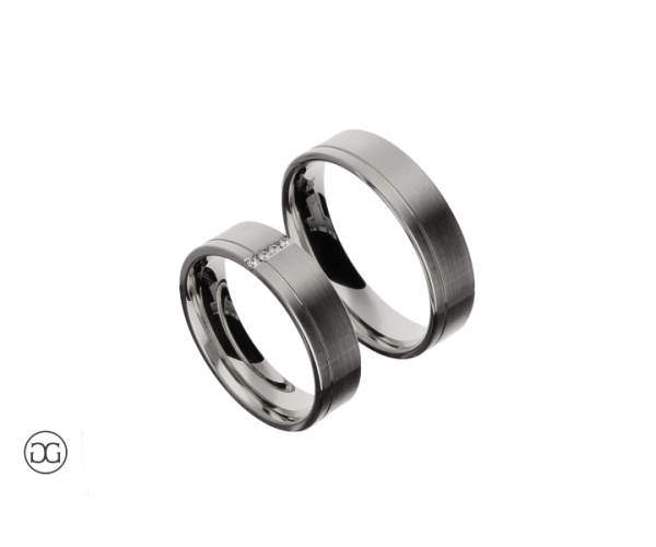 Trauringe Weißgold 585