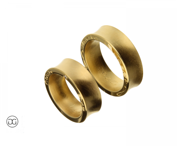 Trauringe Gelbgold 585