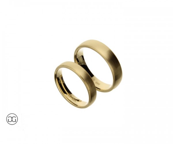 Trauringe Gelbgold 585