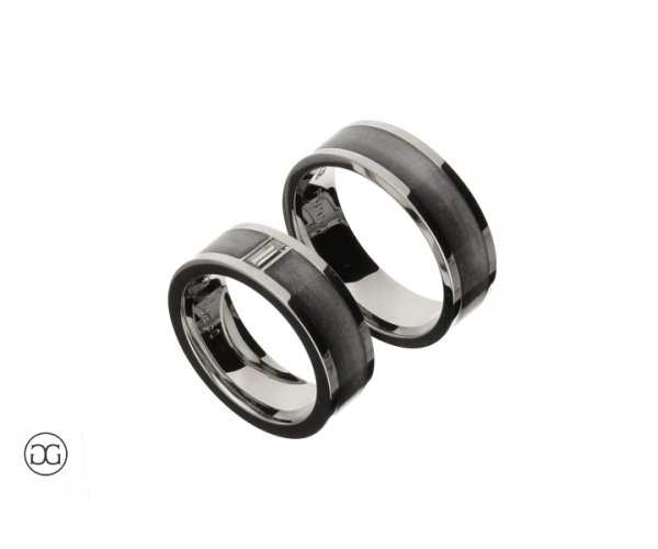 Trauringe Colorit Diamant